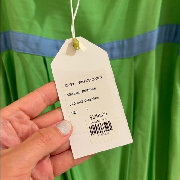 NWT Emily McCarthy Empire Maxi Dress - Picture 3 of 6